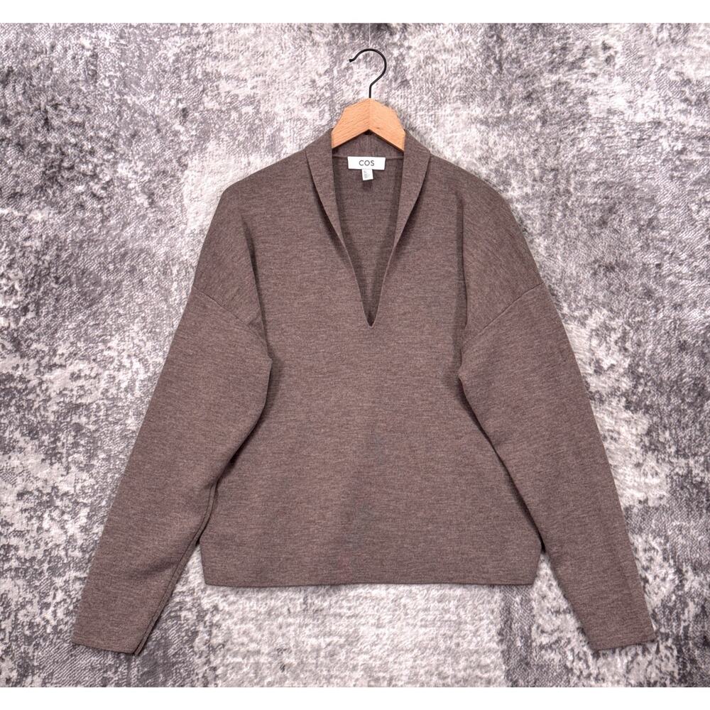 COS Women's V-Neck Relaxed Sweater